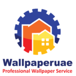 Wallpaperuae logo PNG white Background